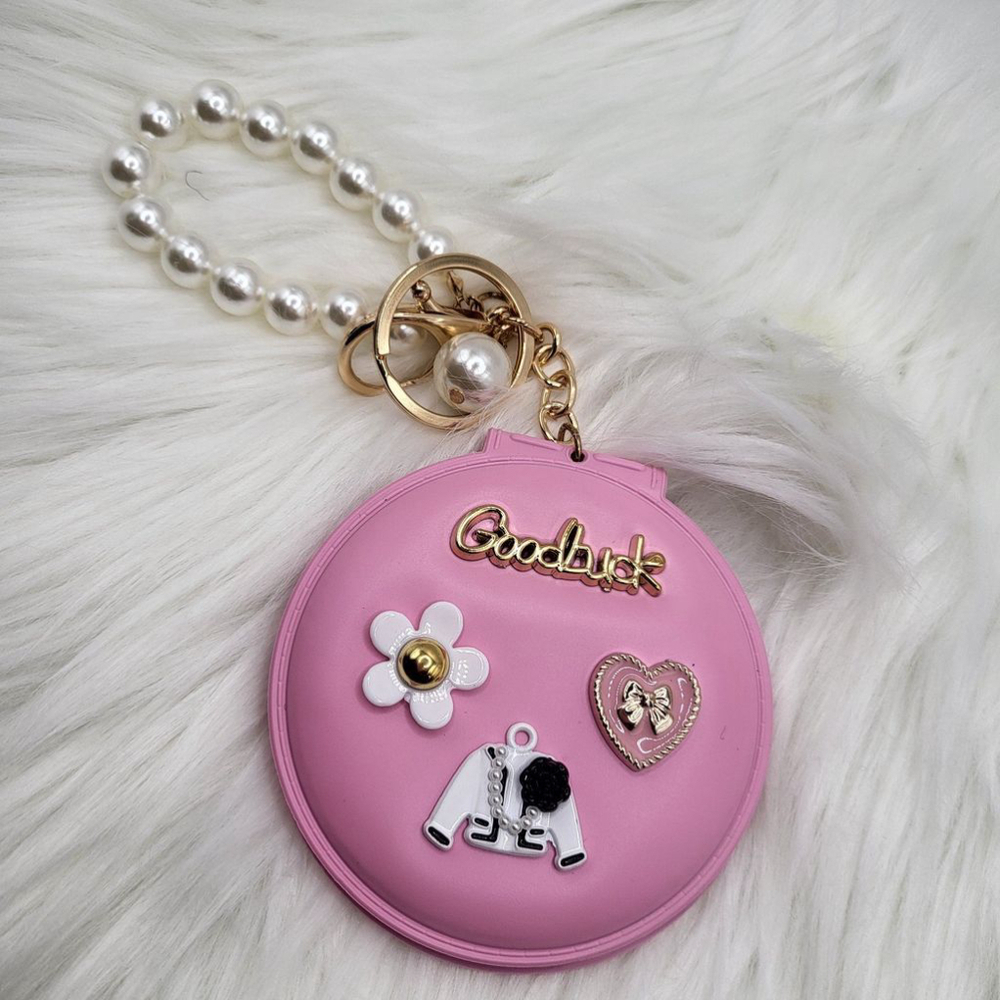 Designer Keychain Mirror Compact - Picture 5 of 9